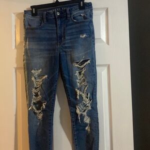Women’s American Eagle Super Hi-Rise Jegging. Size 8 Regular